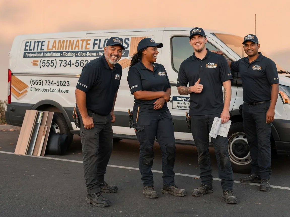 Laminate flooring installation company in West Chester, IA